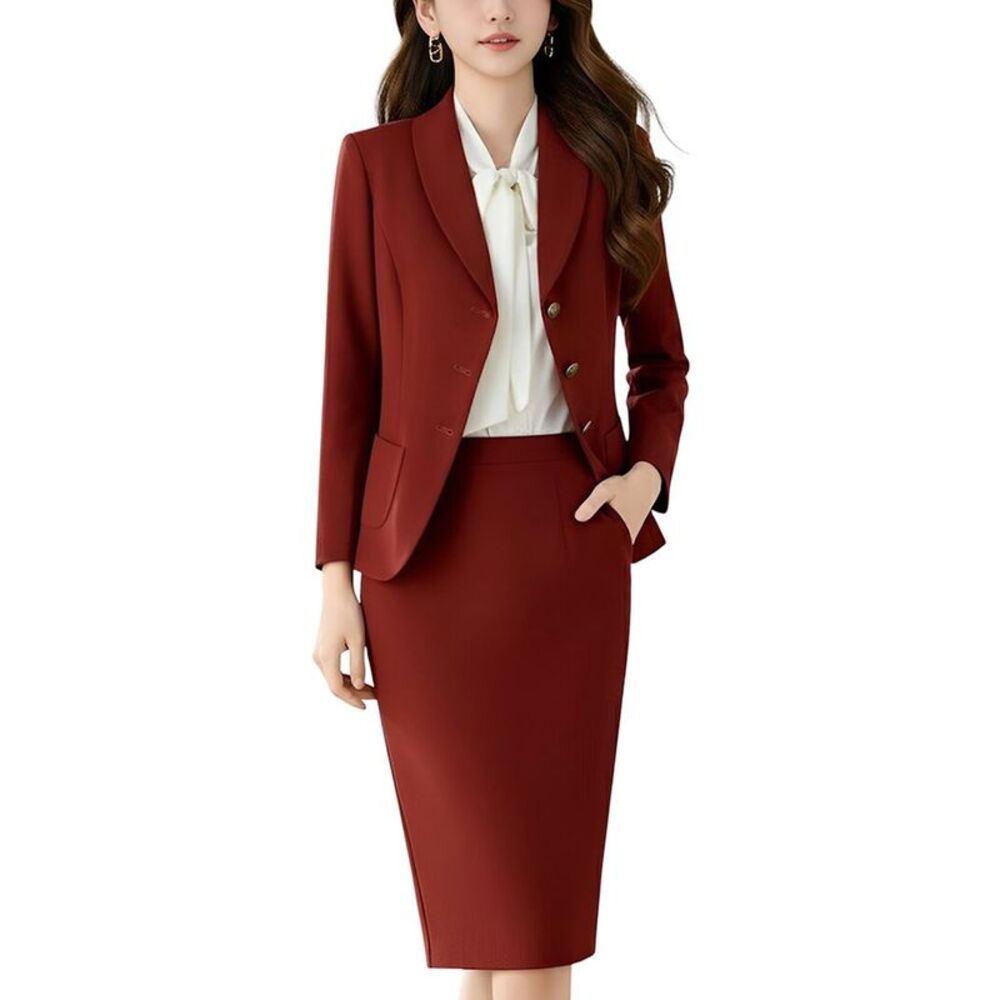 Florida Clothing Womens  2Pc Jacket & Skirt Set